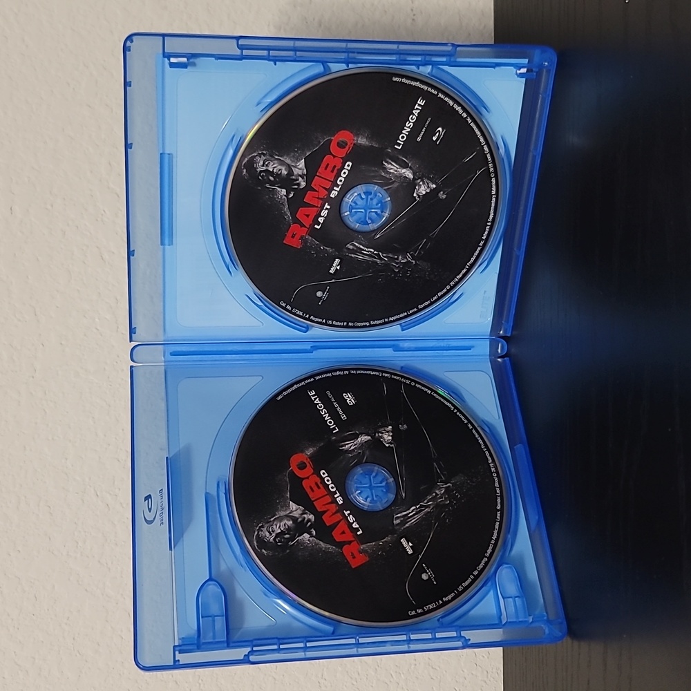 Rambo: Last Blood (2019) Blu-ray + DVD + Digital, Pre-Owned - Picture 2 of 3